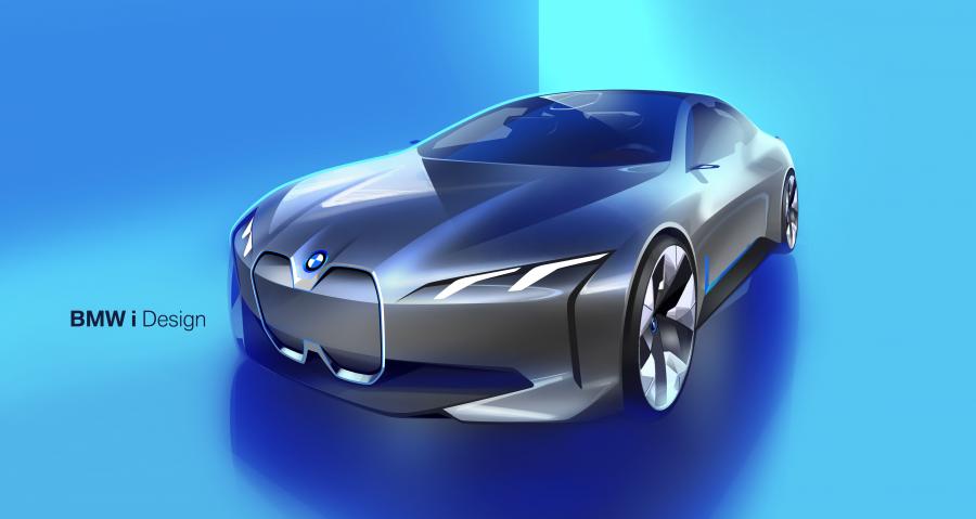 Эскиз BMW i Vision Dynamics 2017 года  (фото 30 из 32)